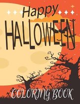 Happy Halloween Coloring Book