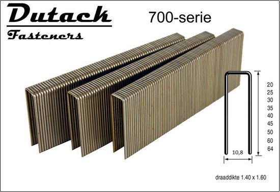 Dutack Nieten Type 700-40mm Cnk (5000st.)