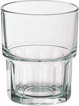 Glas hartglas set van 6 stuks