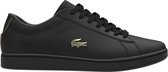 Lacoste Carnaby Evo Heren Sneakers - Zwart/Goud - Maat 42.5