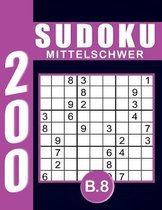 Sudoku Erwachsene Mittelschwer Band 8