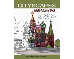 Cityscapes Adult Coloring Book