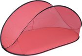 Tente de plage pliable de WDMT™ | 180 x 125 x 83 centimètres | Résistant à l'eau et avec protection UV | Rouge