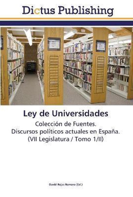 Ley de Universidades, DAVID ROJAS ROMERO 9783845468570 Boeken