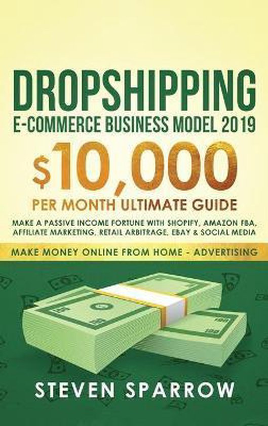 Make Money Online from Home- Dropshipping E-commerce Busines ... - cover