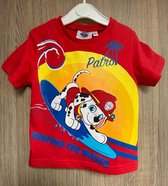 Paw Patrol Nickelodeon T-shirt Surfing The Waves. Maat 116 cm / 6 jaar