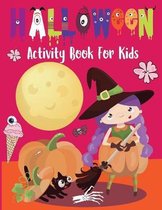 Halloween Activity Book For Kids