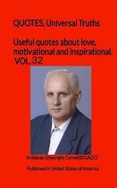 Useful quotes about love, motivational and inspirational. VOL.32
