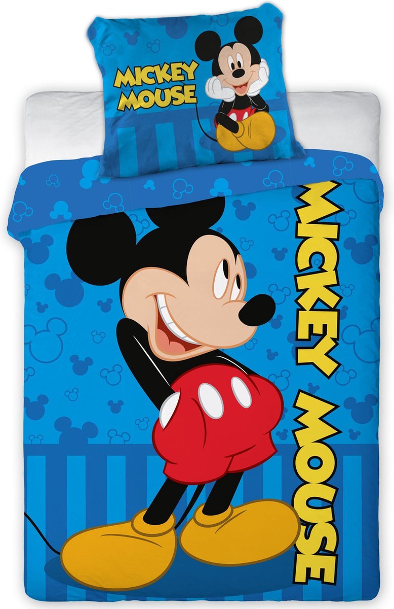 Mickey Mouse BABY dekbedovertrekje 100 x 135 cm 100% katoen