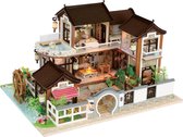 Crafts&Co Miniatuur Bouwpakket Volwassenen - Houten DIY - Japans Dorp
