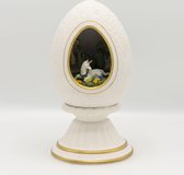 Franklin Mint - Egg - Porselein - Beeldje - Vintage - Fabergé Egg - Unicorn - Ei - Limited Edition - Collectible