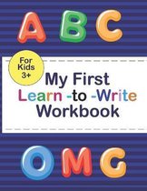 My First Learn to Write Workbook For Kids