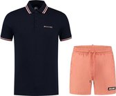 Malelions Nium Zomerset - Navy/Peach - Maat L