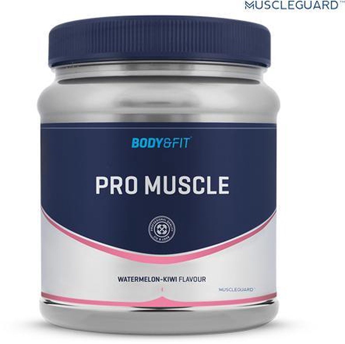 Body & Fit Pro Muscle - Creatine Poeder - Met Vitamine D - Supplement - Watermeloen/Kiwi - 330 gram