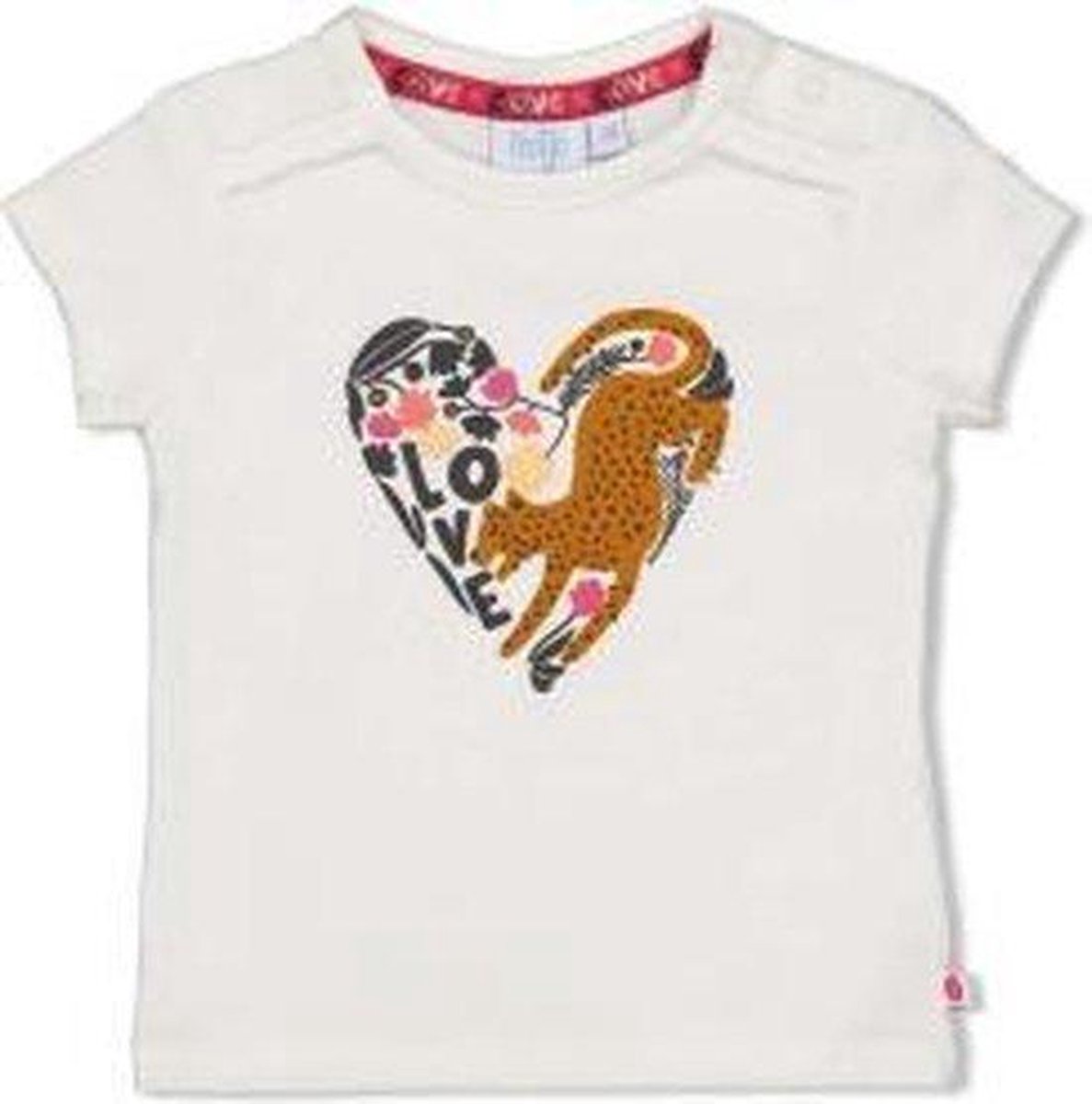 Feetje T-shirt Whoopsie Daisy Offwhite MT. 80