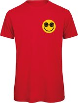 DJ Smiley - Grappig T-Shirt Heren - Katoen