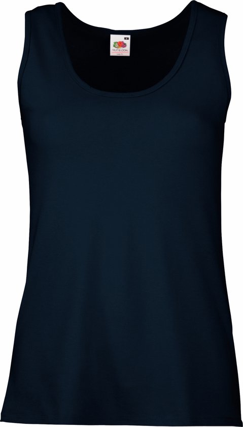 Fruit Of The Loom Dames / Vrouwen Dames-Fit Valueweight Hemd (Donker Marine)