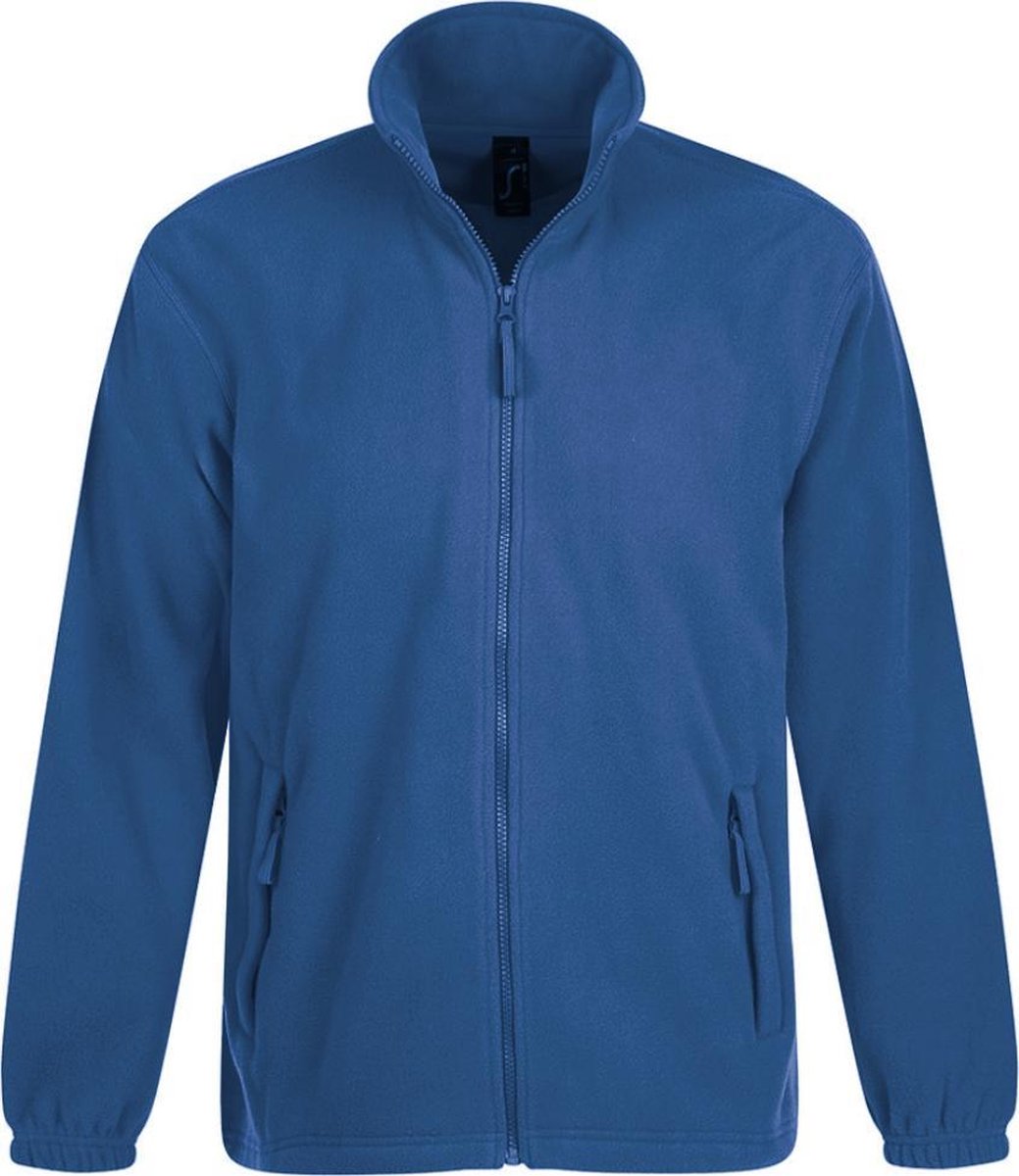 SOLS Heren North Full Zip Outdoor Fleece Jacket Koningsblauw