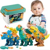Dinosaurus Speelset - Constructie Speelgoed - Knutselen - Dinosaurussen Speelgoed
