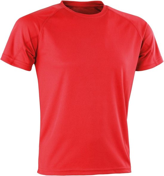 Spiro Heren Aircool T-Shirt (Rood)