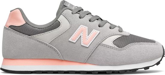 New Balance Sneakers - Maat 36 - Vrouwen - grijs - roze | bol.com
