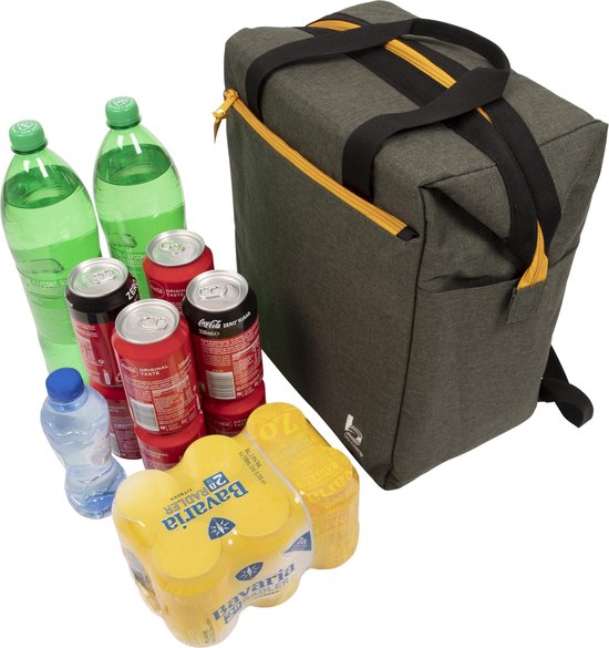 Bo-Camp - Industrial - Koeltas - Fietstas - Matteson - Groen - Polyester - 22 Liter van Bo-Camp — afbeelding 4