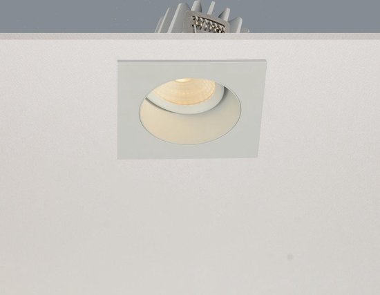 Artdelight - Inbouwspot Venice DL 2808 - Wit - LED 8W 2700K - IP44 - Dimbaar