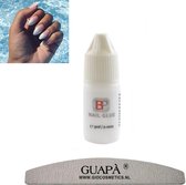 GUAPÀ® Nagellijm voor Nagel Tips | Plaknagels | Nepnagels & Nail Art | Nail Glue 3 gr