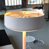 Sparckel, Jolly James wit, biodynamisch verlichting / human centric lighting, Volledig lichtspectrum Daglichtlamp / Therapie lamp tafelarmatuur / tafellamp, Gezond licht voor binnen. The ligh