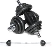 Active Panther Dumbbells 50 kg - Verstelbare Dumbbell set 2 stuks - Halterset Gewichten - Professionele gewichten