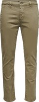 ONLY & SONS ONSPETE LIFE SLIM TWILL MA 9934 Heren Chino - Maat W29 x L32