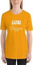 EK 2021 T-Shirt - EK Dames Kleding - Goal Digger - Oranje - Voetbal -  EK Shirt - Maat L