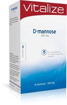 Vitalize D-mannose 90 capsules - 500 mg zuivere en natuurlijke D-mannose - Hoogwaardig Supplement