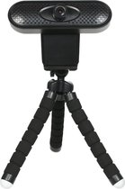 Webcam | Webcam voor pc | Webcam met microfoon | Tripod webcam | Met statief | 1080P | Able & Borret