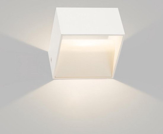 WhyLed Wandlamp binnen | Wit | Incl. Lichtbron | IP20 | 3000K | Ledverlichting