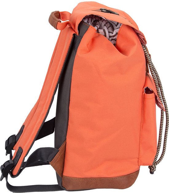 Abbey Rugzak - Daily Satchel - Perzik/Antraciet | bol