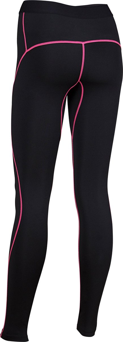 Avento Compressiebroek Comfort - Vrouwen - Zwart/Fuchsia - Maat 36 van Avento — afbeelding 3