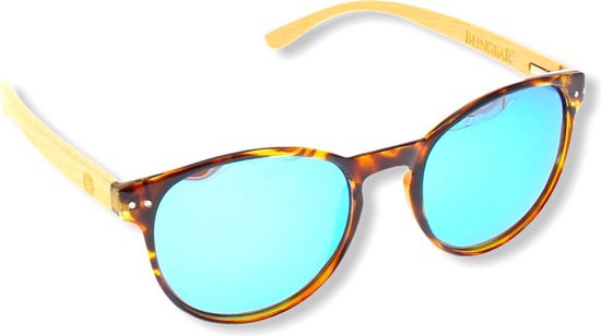 BEINGBAR Eyewear "Model 11" Sustainable Bamboo Sunglasses van BEINGBAR — afbeelding 5