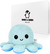 Bibi & Bibi – Octopus Mood Knuffel Origineel – Aqua/Blauw – Billie