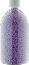 Badkaviaar Lavendel 400 gram met witte dop - set van 6 stuks - bad parels