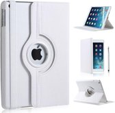 Apple Ipad Air hoes - Wit - Apple iPad Air | Apple iPad 5 9.7 (2017) | Apple iPad 6 9.7 (2018) | Book Case Kunstleer