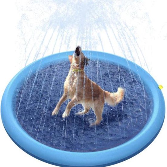 Hondenzwembad bad met sproeier - - Huisdieren - Verkoeling - Water -... bol.com