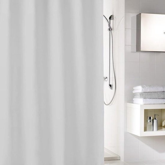 Rideau de douche Kito brume 120x200cm