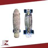 Penny Board for Filles and Garçons – Skateboard – Longboard – 22 pouces – Rose – Blauw – Fade