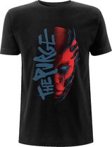 Within Temptation Dames Tshirt -L- Purge Outline Red Face Zwart