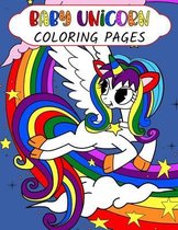 Baby Unicorn Coloring Pages