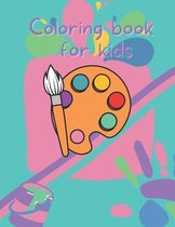 Various pictures coloring book for kids