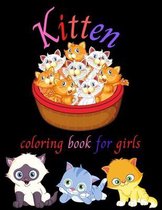 kitten coloring book for girls