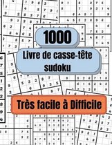 1000 puzzles Sudoku tres faciles a difficiles