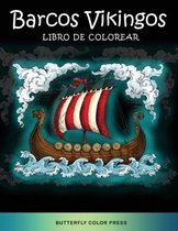 Barcos Vikingos Libro de Colorear